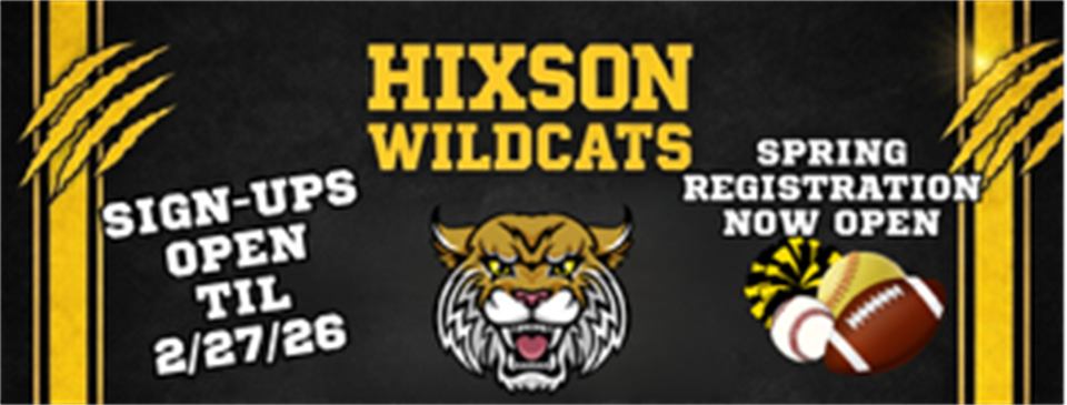2026 Spring Registration Open. Register online at https://hixsonyouthathleticassociation.sportngin.com/home