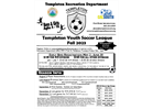 Soccer Registration Information