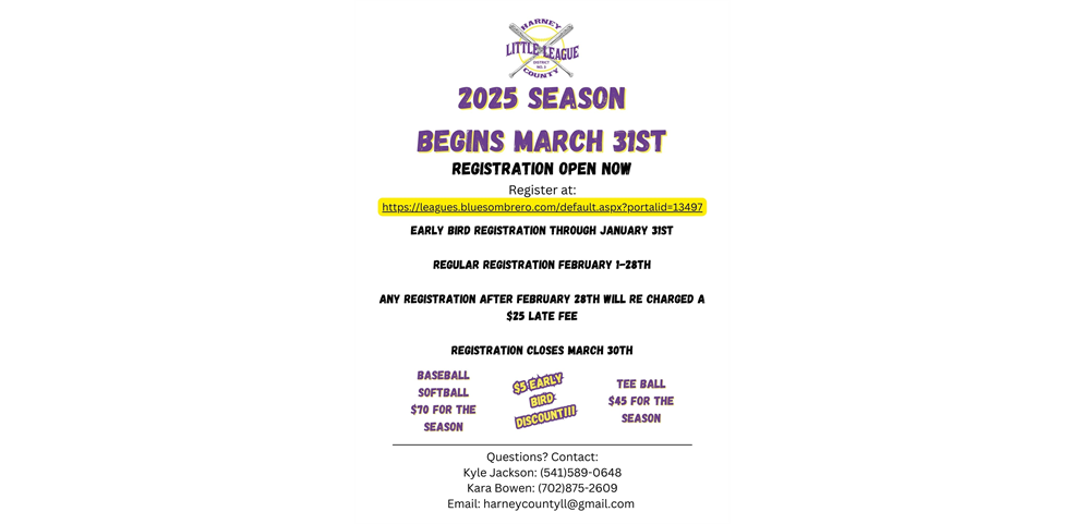2025 Registration