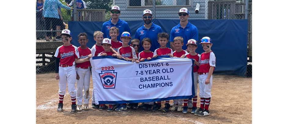 District 8 7-8 Year Old Champs!