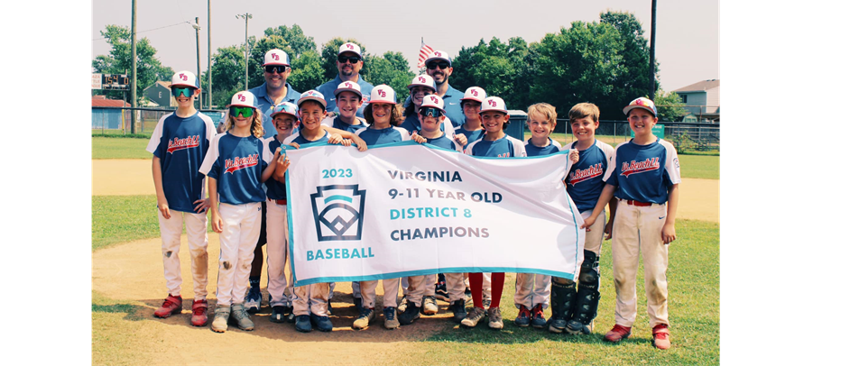 District 8 9-11 Year Old Baseball Champs