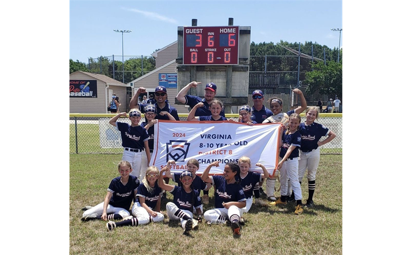 8-10 Softball All Star District 8 Champions