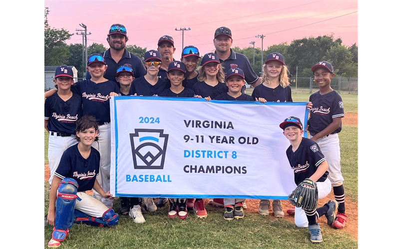 9-11 Baseball All Star District 8 Champions