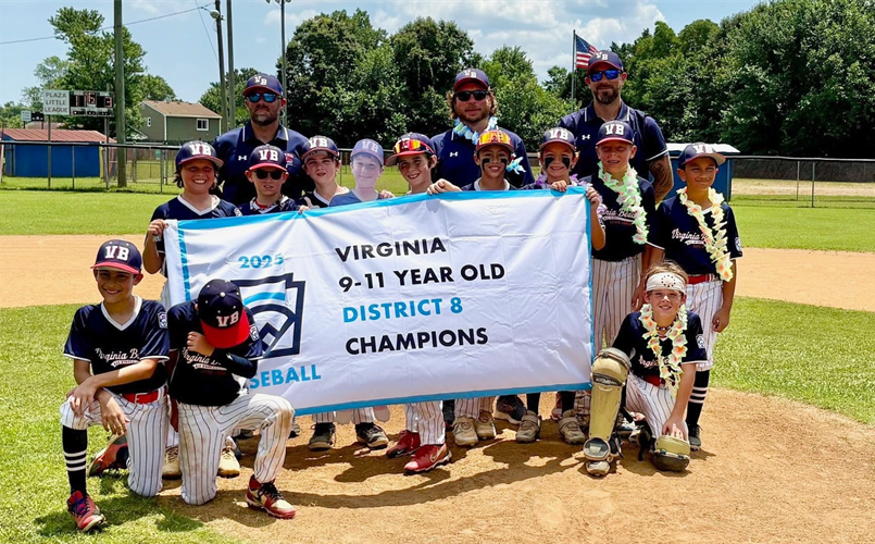 11U Baseball All Star District 8 Champions
