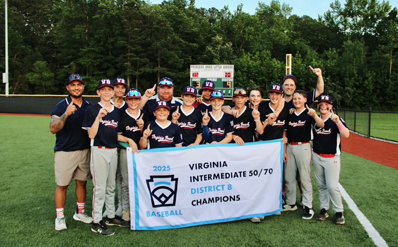 Intermediate Baseball All Star District 8 Champions