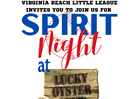 Spirit Night at Lucky Oyster