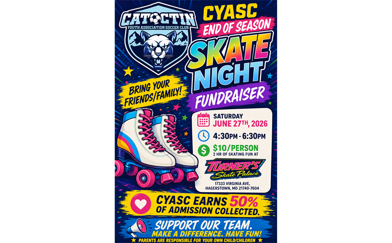 End of Season Fundraiser June 27th, 2026