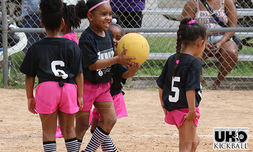 Girls Learn The Game and Teamwork from Early Ages.