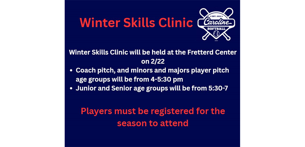 Winter Skills Clinic!