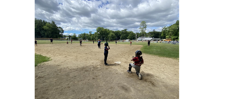 Rookie game at Crowley Field 