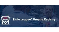 Little League Umpire Registry, register today!