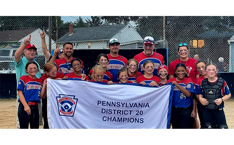 Northwest - D20 10U Softball District Champions