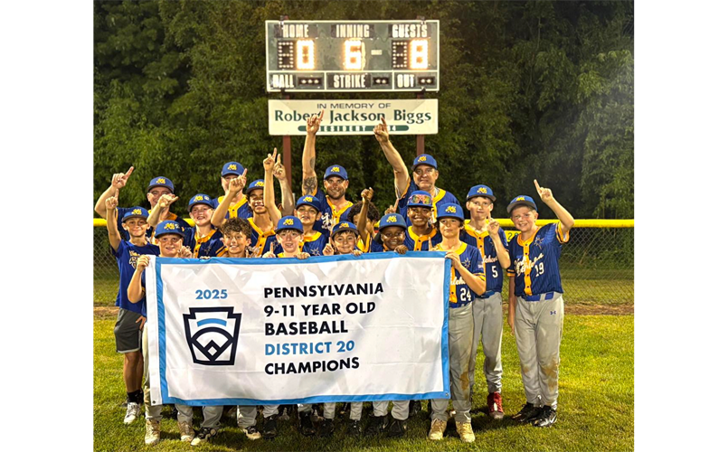 North Bethlehem - 2025 D20 9-11U Baseball Champions