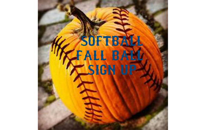 SOFTBALL Fall Ball Signup