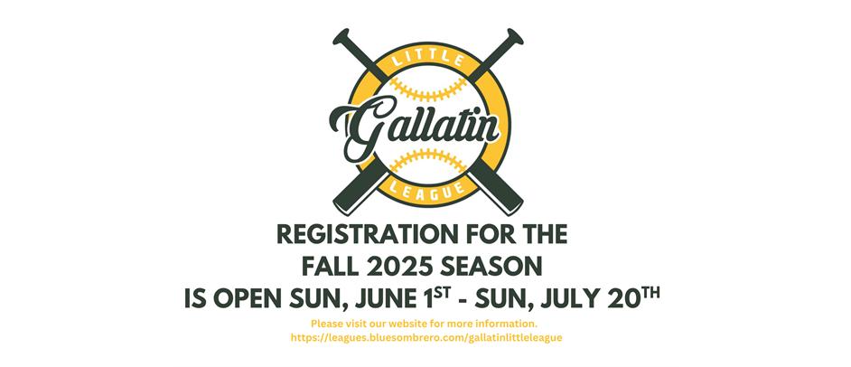 Welcome to Gallatin Little League! 