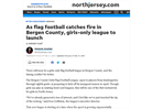 As flag football catches fire in Bergen County, girls-only league to launch