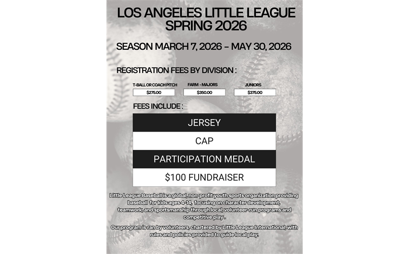 Spring 2026 Registration Fees