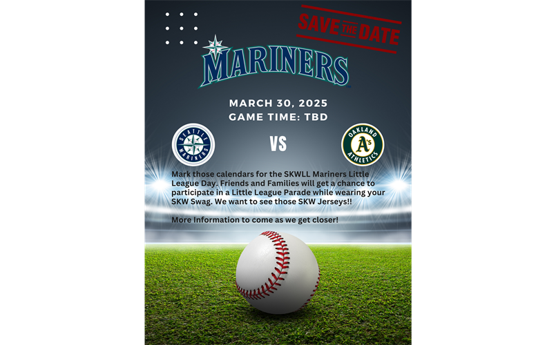 2025 Mariners Little League Day