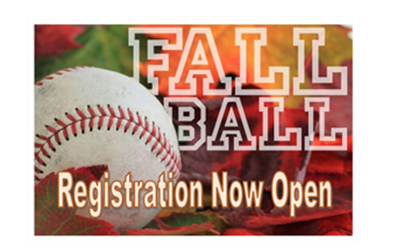 Fall Ball Registration - Open NOW!