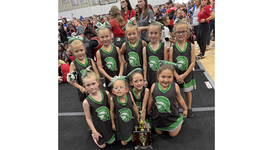 ‘24 Inaugural Dwight Mascot Cheerleaders w/BRONZE!!