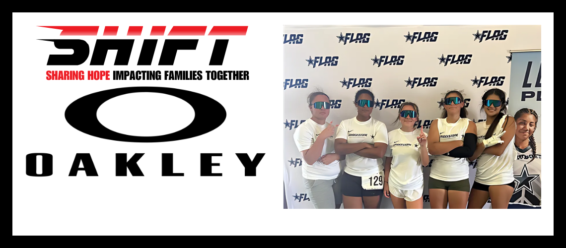SHIFT GIRLS SPORTING THE OAKLEY'S