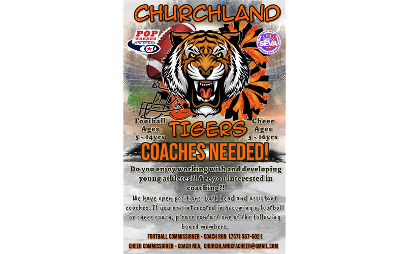 Coaches Needed!