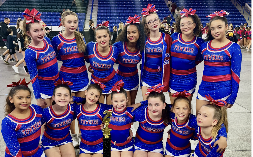 2025 14u Cheerleaders 2nd Place STATES!