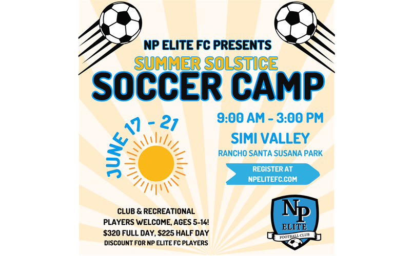 2024 Summer Solstice Soccer Camp