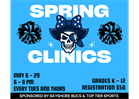 Bayshore Bucs Cheer Clinics start THIS WEEK!