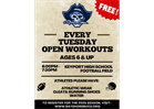 FREE Open Workouts - Every Tuesday