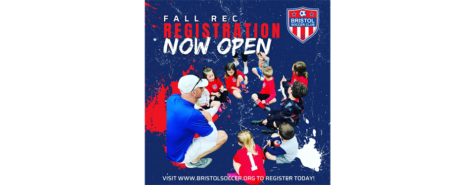 2023 Fall Rec Registration Now Open