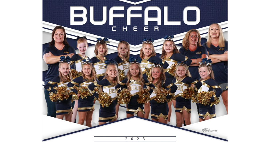 2023 Buffalo Bison B Team Cheer