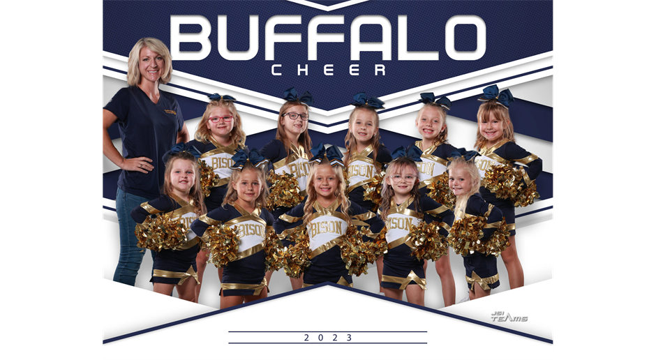 2023 Buffalo Bison C Team Cheer