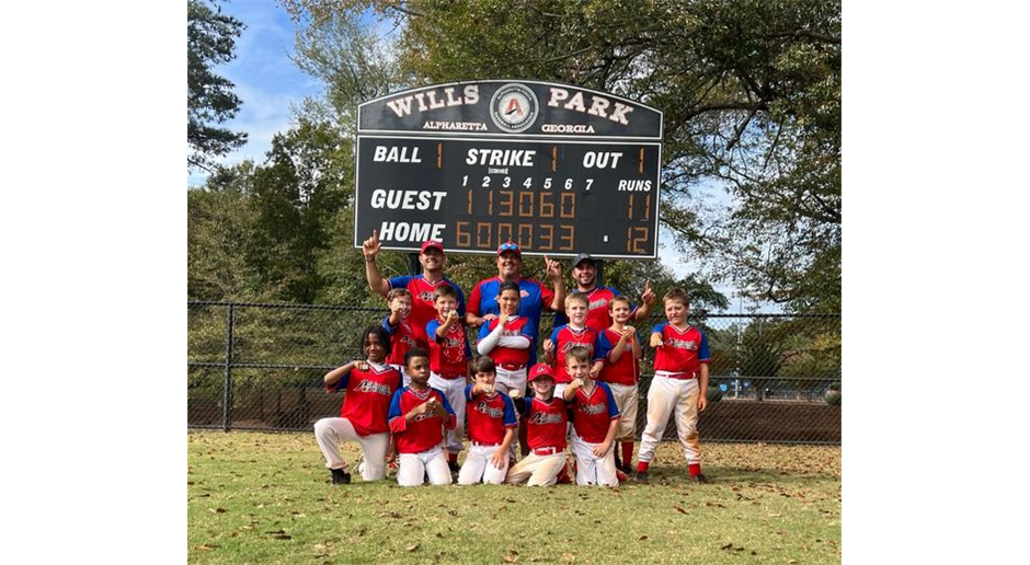 AYBA Fall 2024 9/10u Champions: Super Sonic Bomb Squad