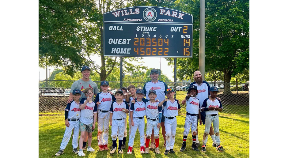 AYBA 8U Spring Champions the Lightning