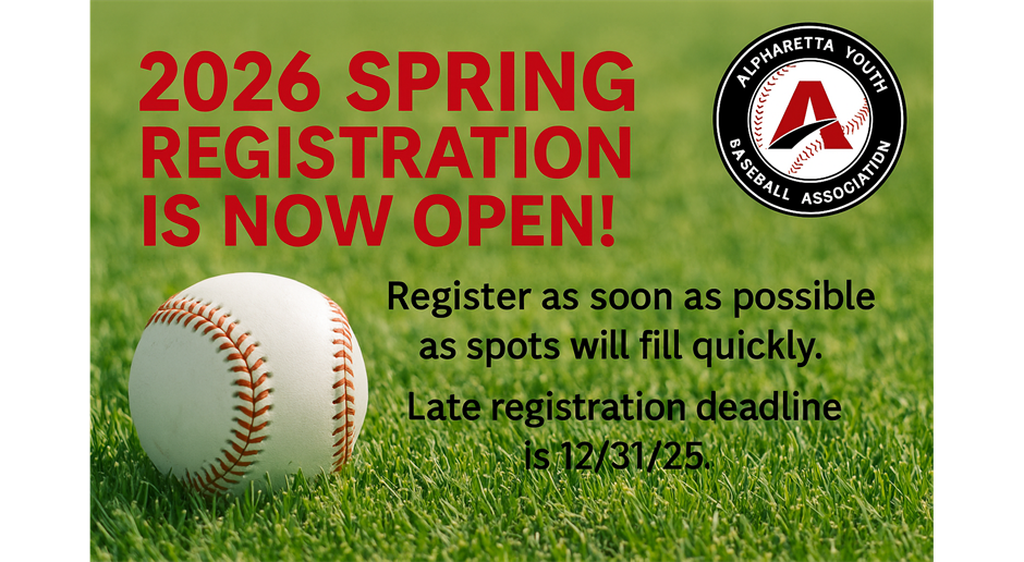 SPRING 26 Open Announcement