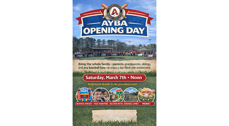 MARCH 7TH - AYBA Opening Day