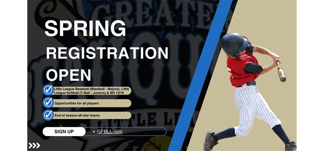 Spring, 2026 Registration Open