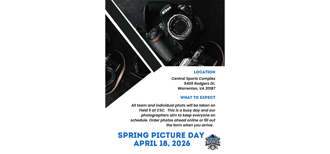Spring Picture Day - April 18, 2026