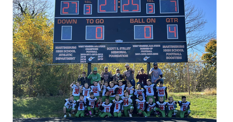 2022 PeeWee TCYFL Champions SBYFL WHITE