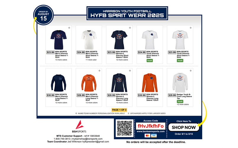 HYFB Spirit Shop 