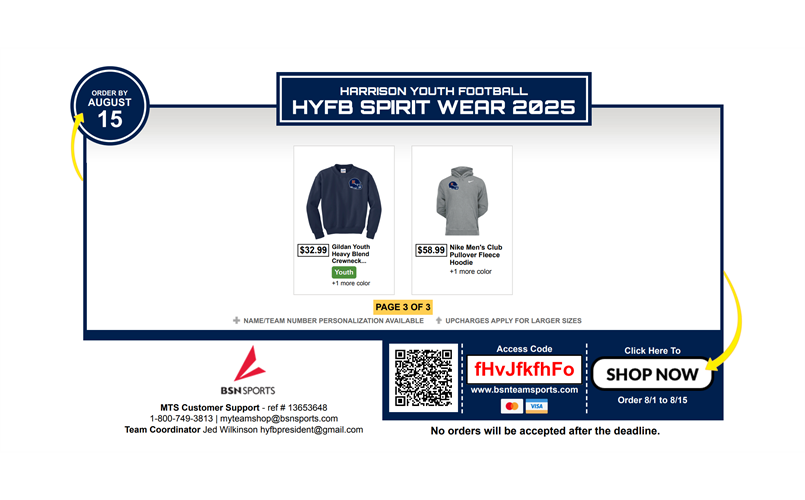 HYFB Spirit Shop 