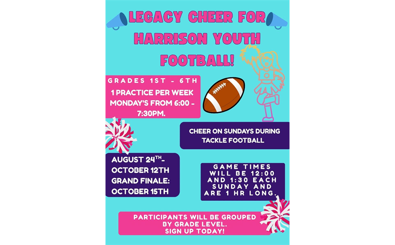 Legacy Cheerleading for HYFB