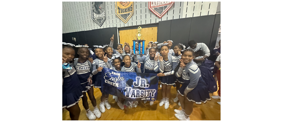 ENON Cheer - JR Varsity Takes 1st Place at Locals