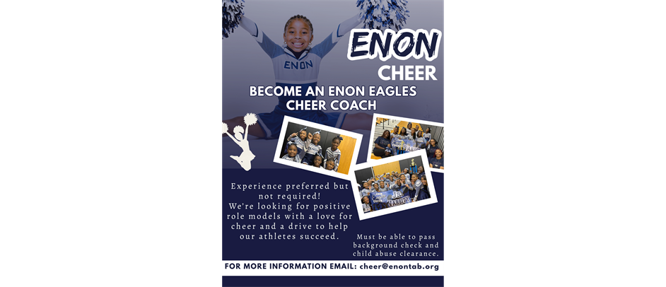 CHEER COACHES WANTED