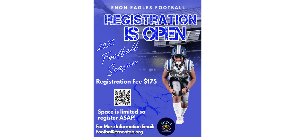 FOOTBALL REGISTRATION OPEN!