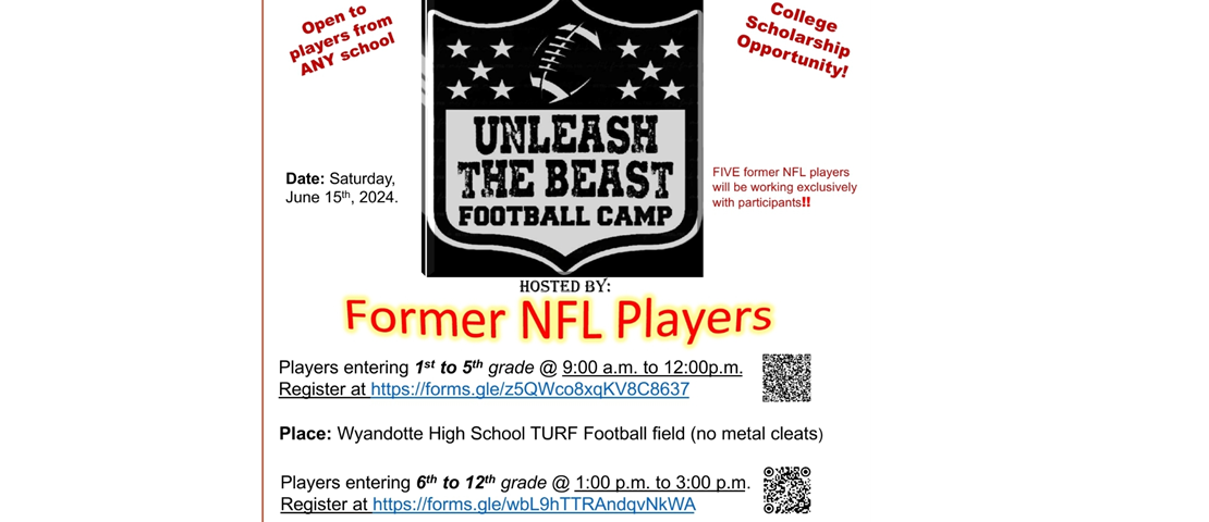 Unleash the Beast Football Camp