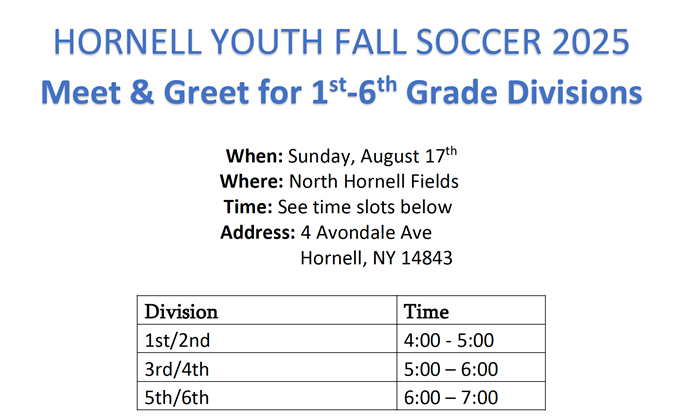 1-6th Grade Meet and Greet