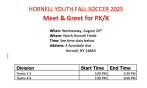 PK/K Meet and Greet 