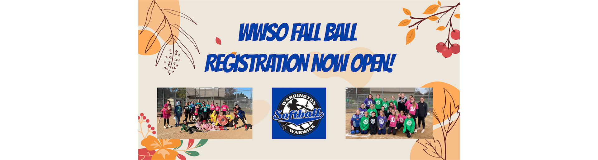 2025 FALL BALL REGISTRATION NOW OPEN 